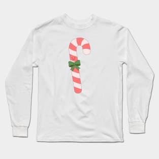 Candy cane joy Long Sleeve T-Shirt